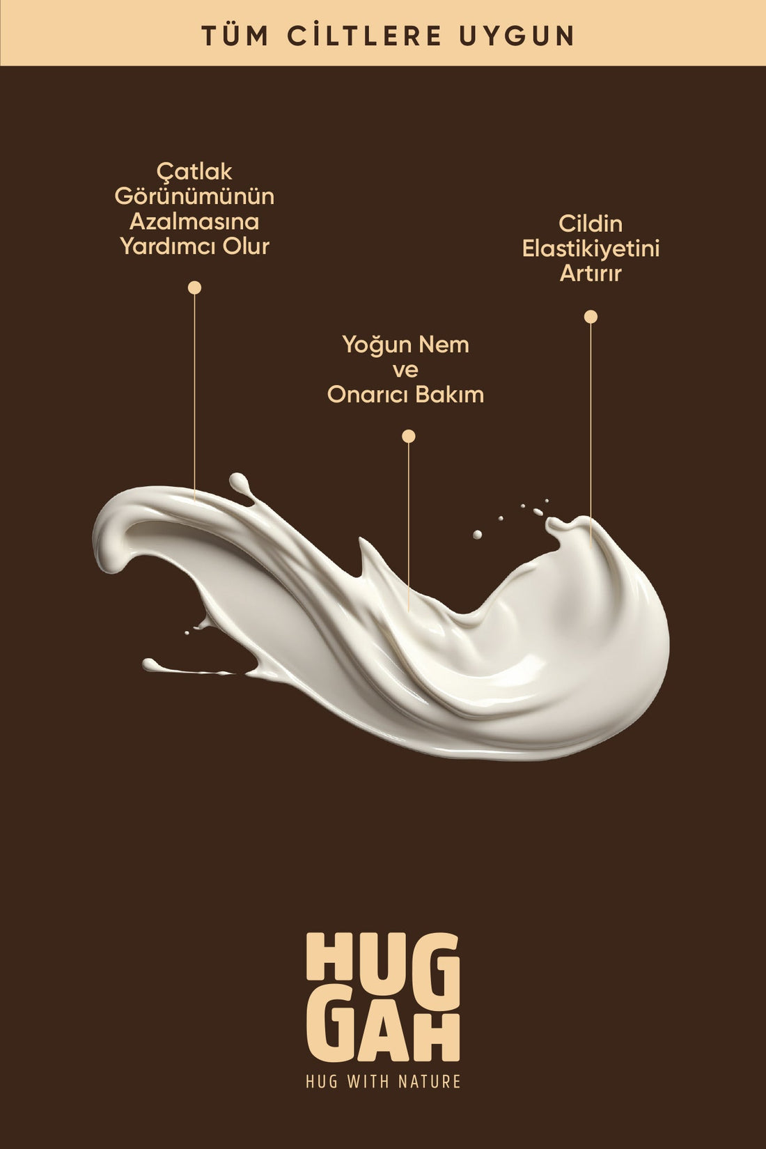 Huggah Organik Çatlak Bakım Kremi 180 ml - HUGGAH NATURALS