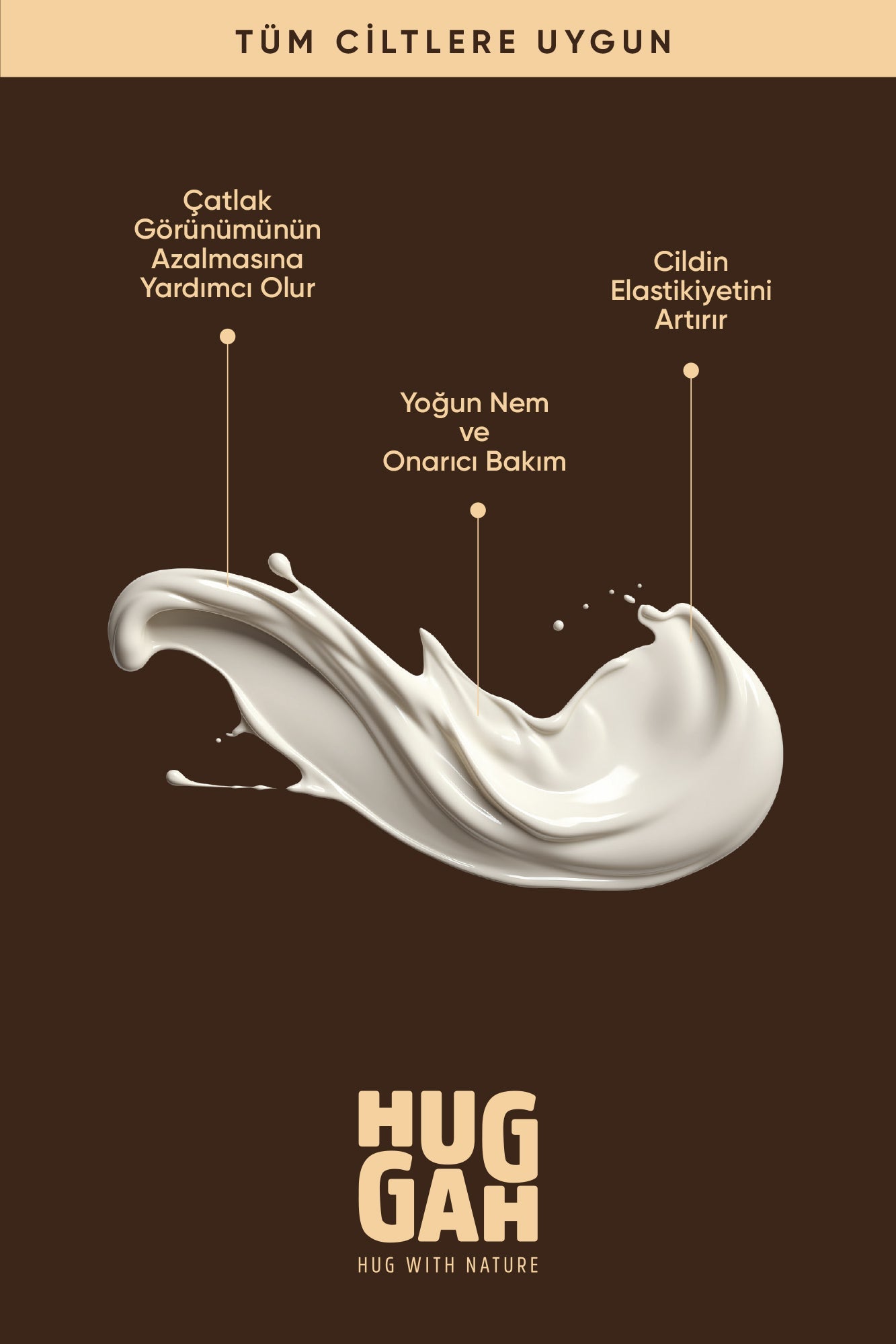 Çatlak Önleyici Cilt Bakım Kremi 180ml - HUGGAH NATURALS
